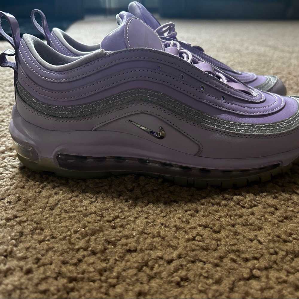 Nike Women's Athletic Shoes - Purple and Silver